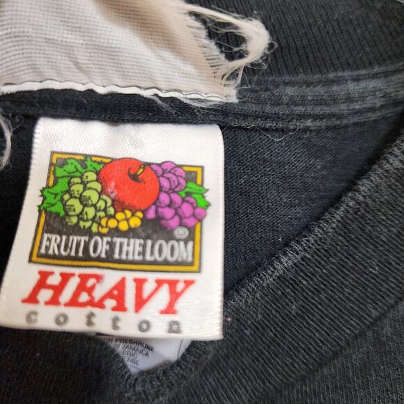 Fruit of the Loom Vintage single stitch sparkly Country graphic woman's size XL - Picture 3 of 10